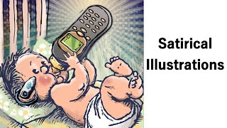 Illustrations That Perfectly Draw Human's Addiction To Modern Technology