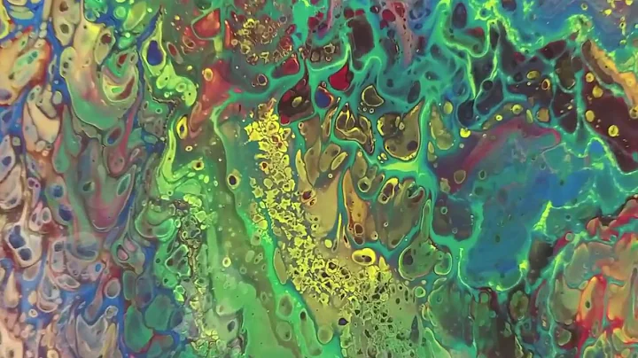 Flip Cup Acrylic Pour