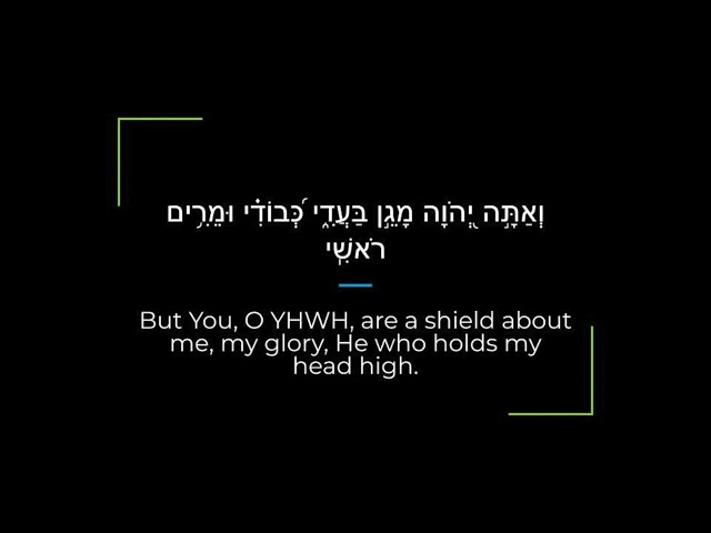 Psalm 3 Zabur/Tehillim Sephardi Hebrew Canting/Recitation with English class=