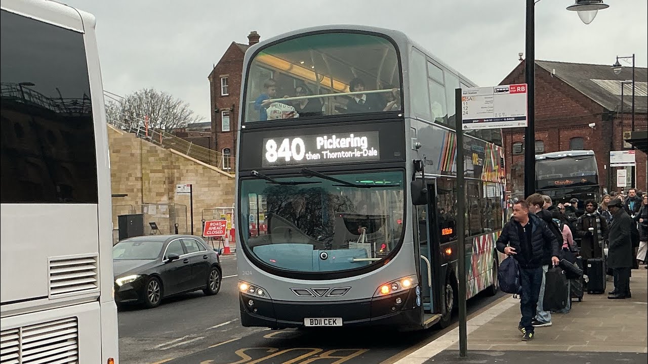 *ABSOLUTE MONSTER* BD11 CEK 2424 Transdev Coastliner *Favourite bus* Route 840