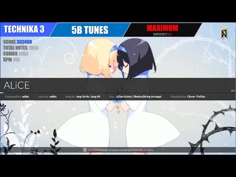 [DJMAX RESPECT V] ALiCE (5B MAXIMUM 11) 