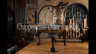 Chippendale chair making.