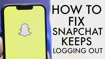 How To Fix Snapchat Keeps Logging You Out! (Android / iOS) (2022)