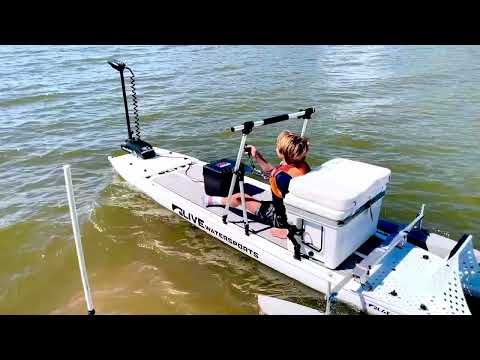 When Grandpa Buys a Motorized Kayak for His Grandson