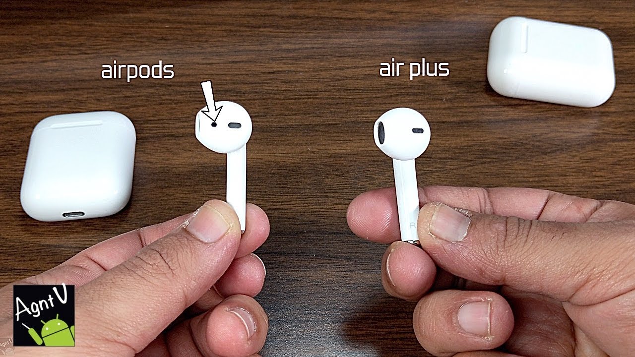 Billy Torden radium Real vs Fake - Apple Airpods vs A7 Air Plus - YouTube