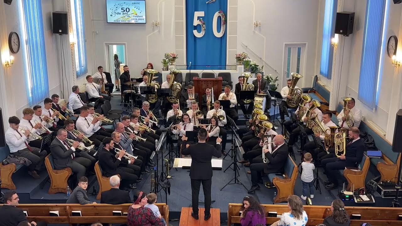 Sarbatoreste 50 de ani de Fanfara 1974-2024