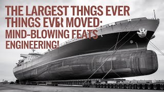 The Largest Things Ever Moved: Mind-Blowing Feats of Engineering!