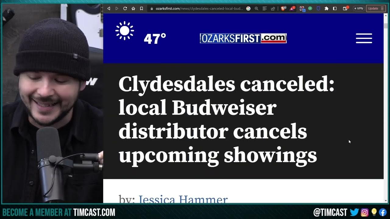 Budweiser Forced To CANCEL Event As Trans Ad BACKLASH Goes From BAD To WORSE