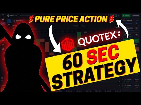 My best Quotex Trading Strategy for 60 second Binary Options - Pure Price Action (Simple Explained)