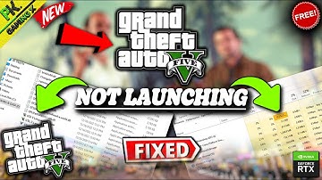 How To Fix GTA 5 Not Opening || GTA V Not Launching Fix || GTA V Not Open Fix When Click On Launcher