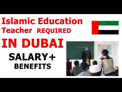 religious education teaching jobs in dubai