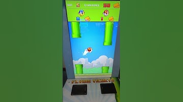 Flying Tickets Flappy Bird Arcade  #arcade #flappybird