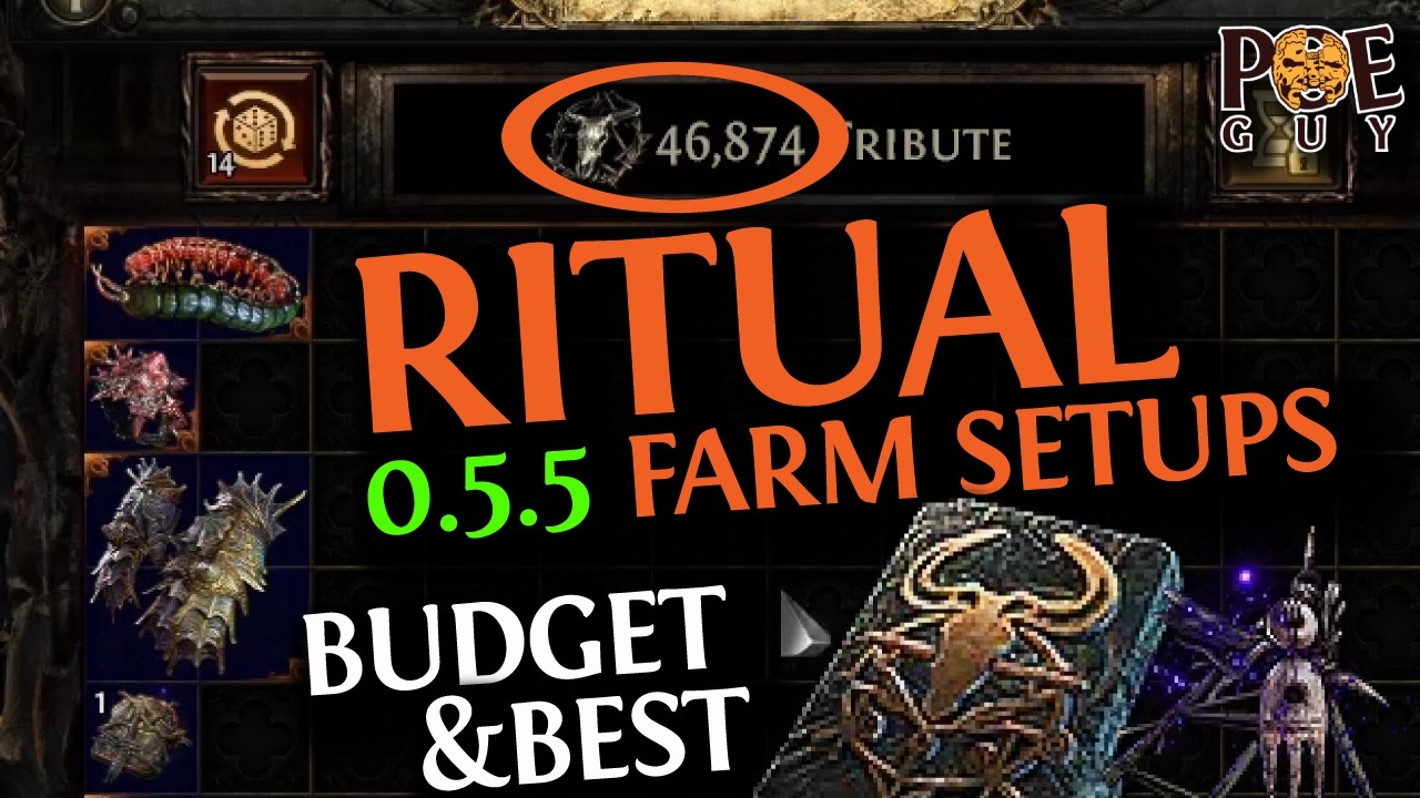[PoE 2] - 0.5.5 Ritual Farm Setups // How to properly farm your Rituals without wasting your time.