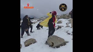 Tourists from the United Kingdom expressed their happiness, saying that Kashmir is truly a p