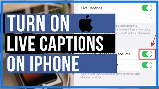 How To Turn On Live Captions On iPhone