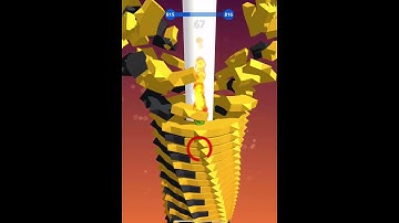 Stack Ball melon🍈⚽️🍉 3D Level 815 Gameplay (iOS,Android) #shorts #stackball3d #stackball