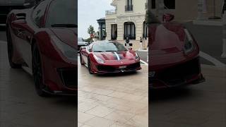 Millionaire enjoying his Ferrari 488 Pista in Monaco #monaco #millionaire #luxury #billionaire