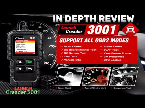 Launch Creader 3001 Obd2 Scanner Review