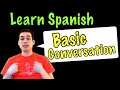 learn spanish basic conversation