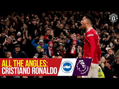 Cristiano Ronaldo | All The Angles vs Brighton | Manchester United 2-0 Brighton & Hove Albion