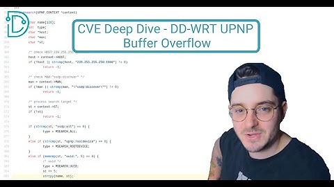 CVE Deep Dive - DD-WRT UPNP Buffer Overflow
