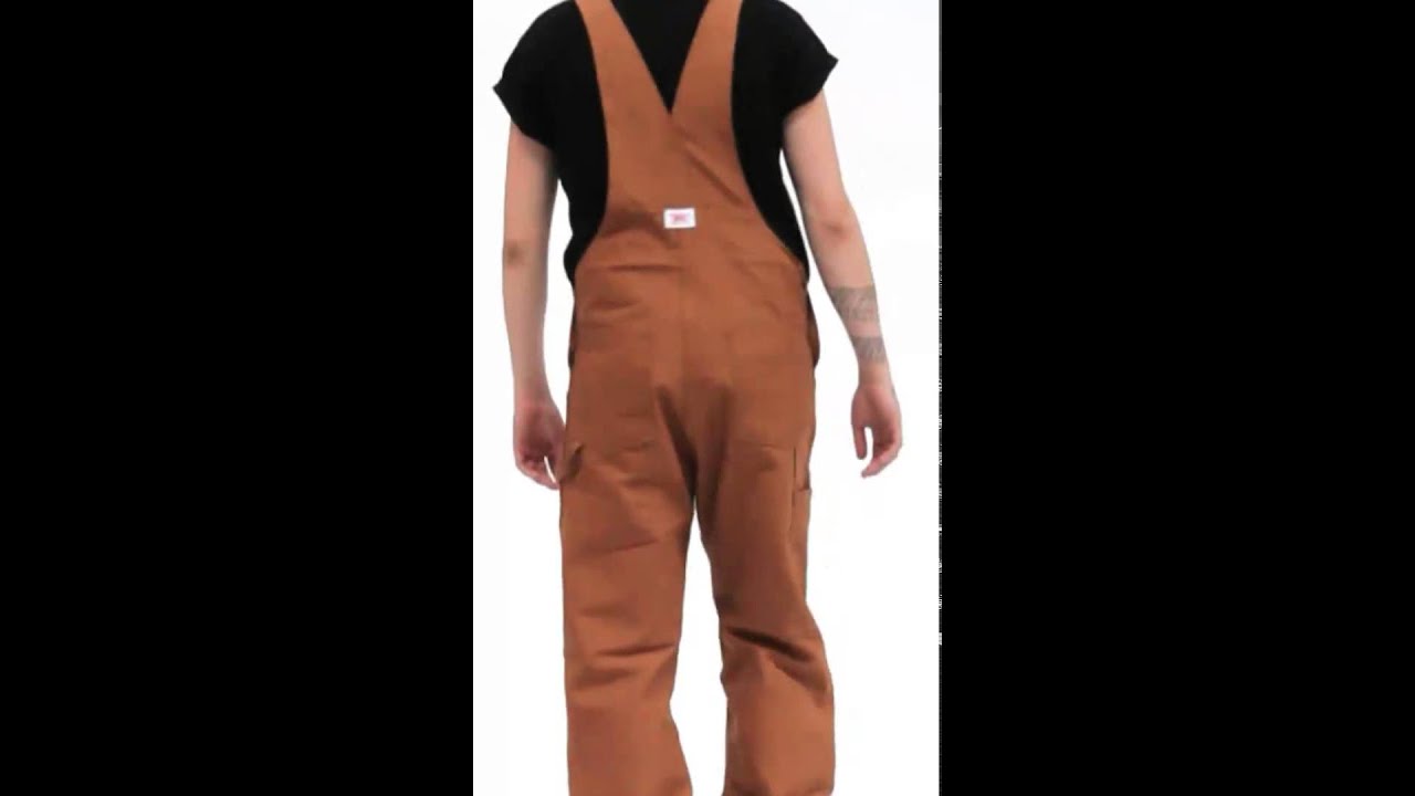 Men's Brown Work Dungarees