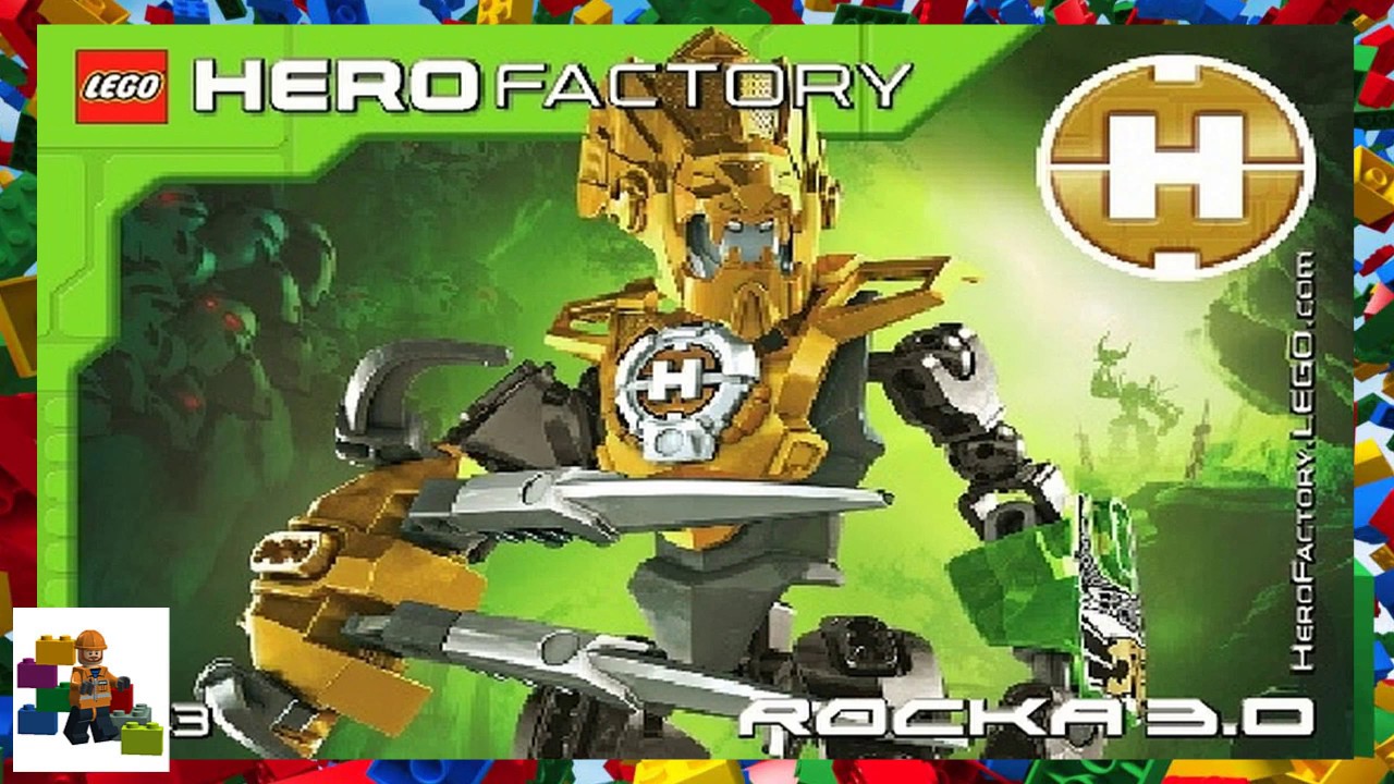 LEGO instructions - HERO Factory - 2143 - Rocka 3.0 - YouTube
