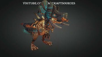 Zandalari Battlesaur model - Patch 5.2 PTR - Build 16446