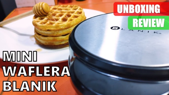 Mini Maquina Para Hacer Waffles Extra Rapido – Insanto Tecnologia