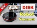 DIEK   ❤️  Robot Vacuum Cleaner - Review  (New) 2018   ✅