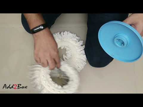 How to Change Spin Mop Fiber head | For Any Spinmop |