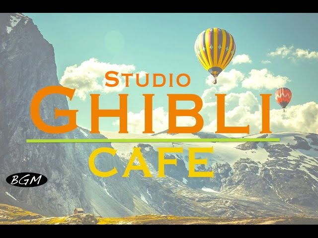 #GhibliJazz #CafeMusic - Relaxing Jazz u0026 Bossa Nova Music - Studio Ghibli Cover class=