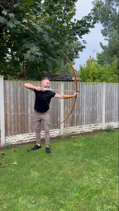 150# @ 32” longbow from Joe Gibbs of Gibbs Archery