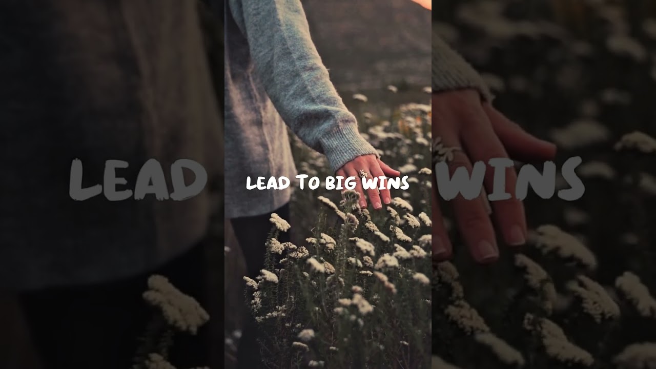 Small Steps Big Wins