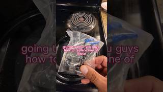 Replacing stove element connector #shorts #trending #viral