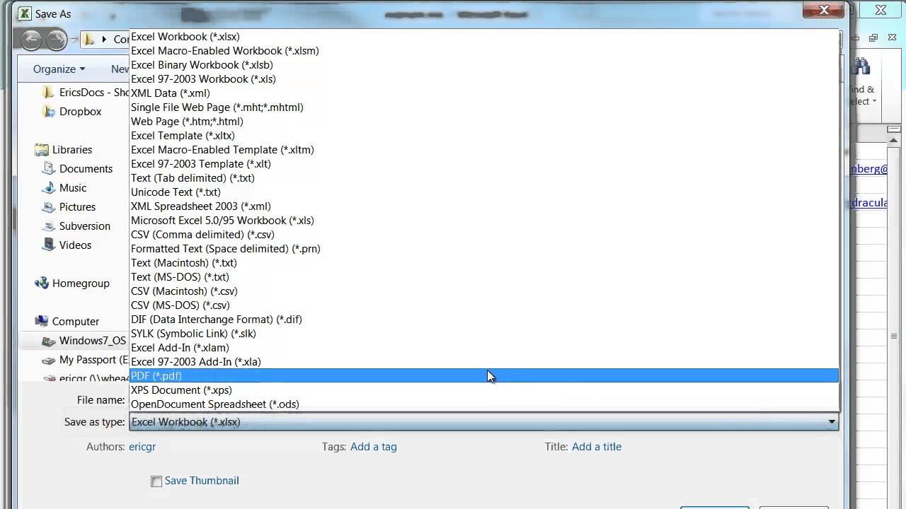 how-to-export-or-save-a-csv-file-from-excel-youtube