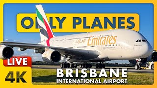 🔴 LIVE! Friday PLANE SPOTTING at BNE + ATC - Brisbane International Airport - Australia