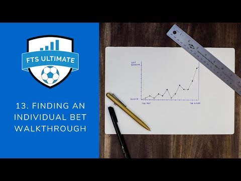 13. Finding an Individual Bet Walkthrough