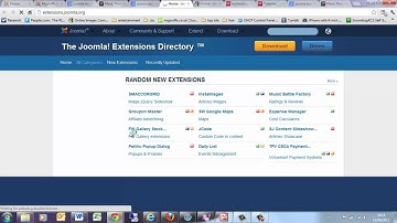 How to install template and extensions for Joomla 2.5