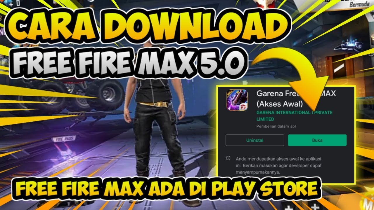 CARA MASUK DAN DOWNLOAD FREE FIRE MAX 50 YouTube