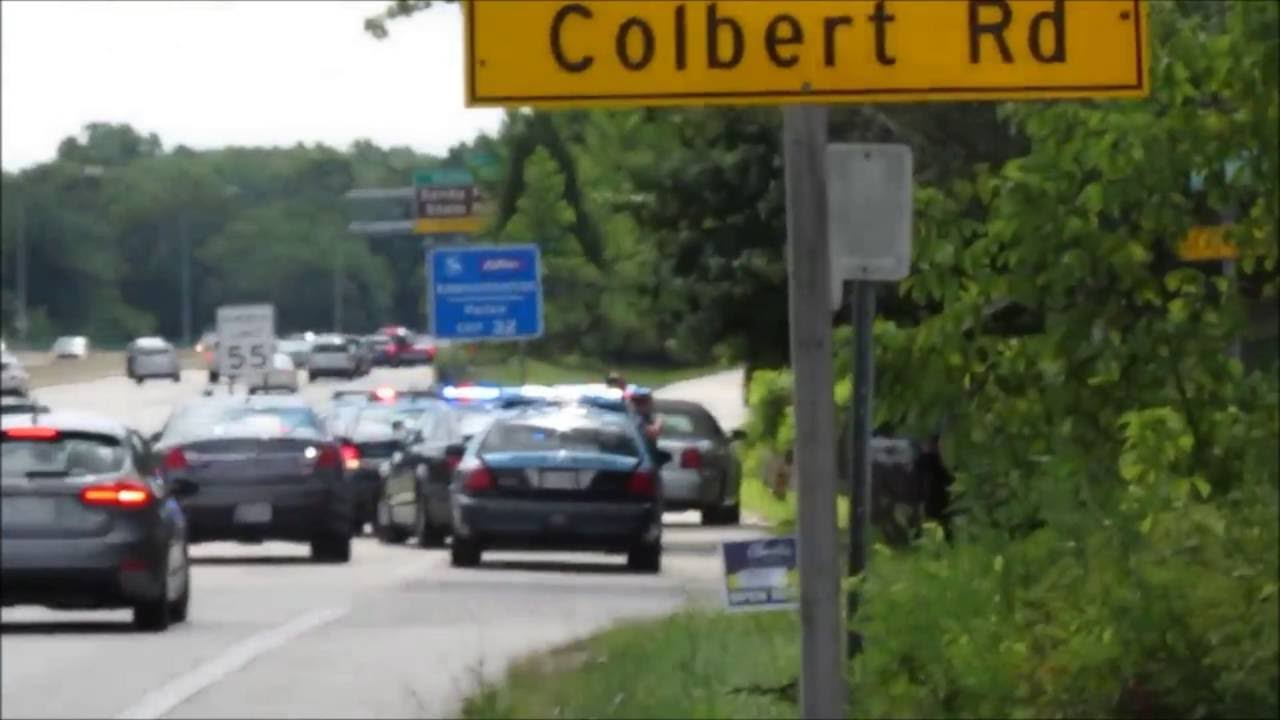 Police action in Anne Arundel County - YouTube