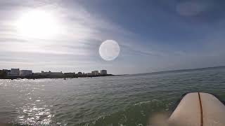 Raw Surf POV: Swimming Over the Shore - Offshore 1ft Longboard @ Ponta Raw Surf POV: Swimming Over the Shore - Offshore 1ft Longboard @ Ponta