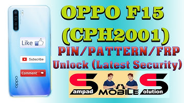 OPPO F15 (CPH2001) Pattern & FRP Unlock UMT || Oppo Latest Security Unlock UMT