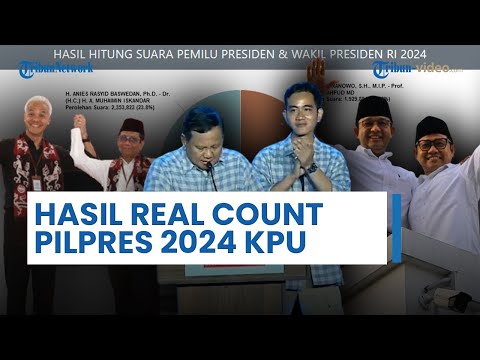 Hasil Hitung Pungut Suara Sementara Pilpres 2024 KPU Pukul 19.00 WIB: Paslon 02 Ungguli 2 Kompetitor