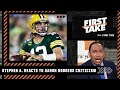 Why Stephen A. is calling the criticism of Aaron Rodgers 'RIDICULOUS!' | First Take