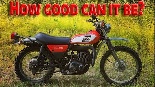 1975 Yamaha DT250: capable woods bike today?