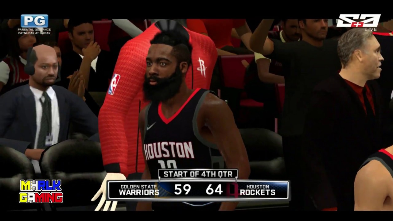 Golden State Warriors vs. Houston Rockets - 4th Quarter -NBA 2K14 ...