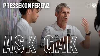 Pressekonferenz vor LASK - GAK