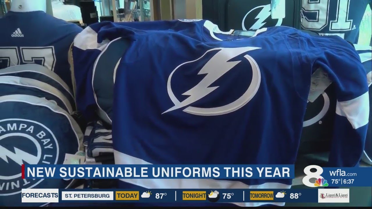 Tampa Bay Lightning players to start wearing sustainable uniform ...