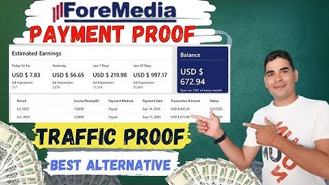 foremedia payment proof | foremedia ads | best adsense alternative ad network